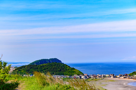 Muroran - View from Shiomi Parkの写真素材