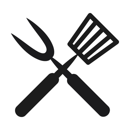 Roasting utensil cutlery icon vector illustration designのイラスト素材