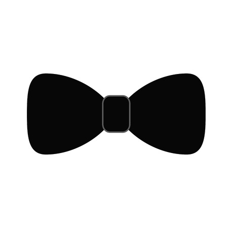bowtie or bow icon image vector illustration design black and whiteのイラスト素材