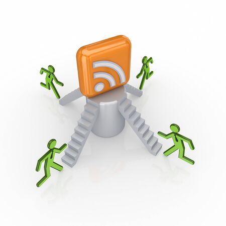 Best internet concept.Isolated on white background.3d rendered.