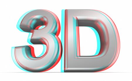 3D movie concept の写真素材