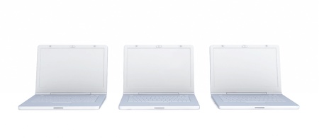 Modern notebooks の写真素材