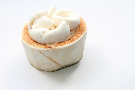 Young Coconut Ice creamの写真素材