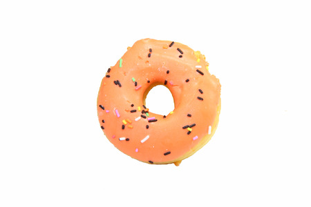 Donut Orangeの写真素材
