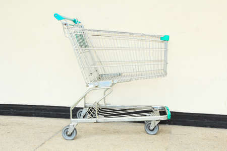 mall cartの写真素材