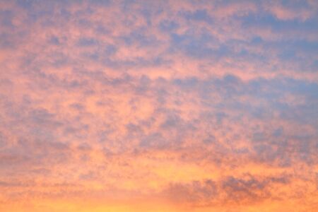 cloud on sky in sunrise time.