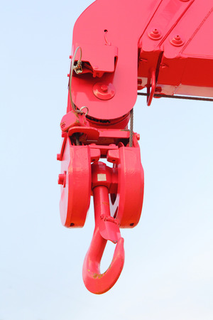 hook of transport truckの写真素材