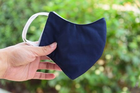 cloth mask for protect from covid-19 / cloth maskの写真素材