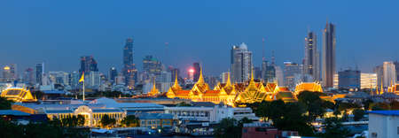 Bangkok , Thailand - 1 July, 2020:high building at the Chaophraya river in Bangkokのeditorial素材