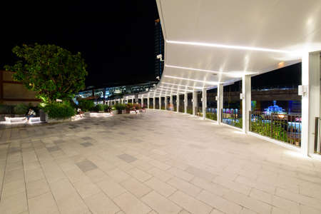Bangkok , Thailand -  2 August, 2020 : Walk way front side of The mall bangkae shopping centerのeditorial素材