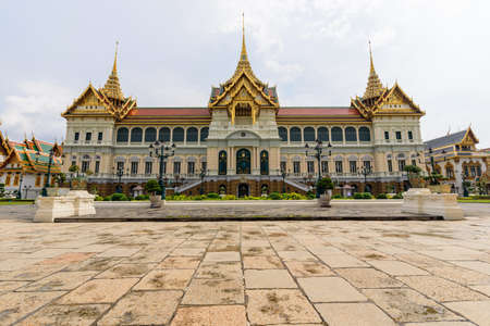Bangkok, Thailand - 16 September, 2020: Beautiful Thai Grand Palace with sculpture Thai styleのeditorial素材