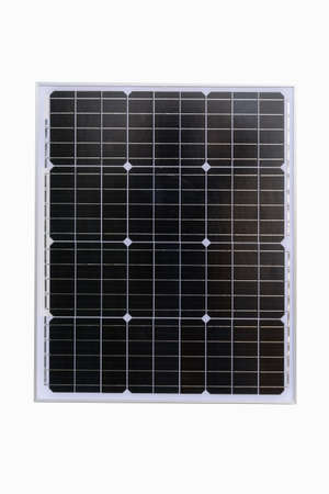 solar cell panel on the ground  with sunlightの写真素材