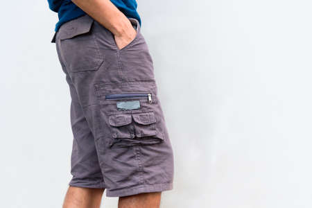 shot cargo pant for the manの写真素材
