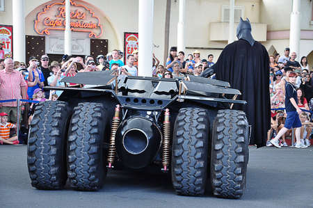 Gold Coast, Australia, Photo taken at 19th January 2011 – Star parade fantasy show Batman at Movie...