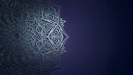 Intricate frost patterns cover a window creating a beautiful abstract winter landscape effectの素材