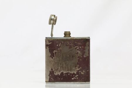 Flagon portable stainless steel.の写真素材