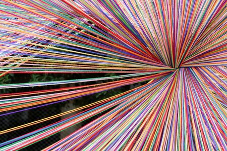 Modeled prom colorful blur.の写真素材