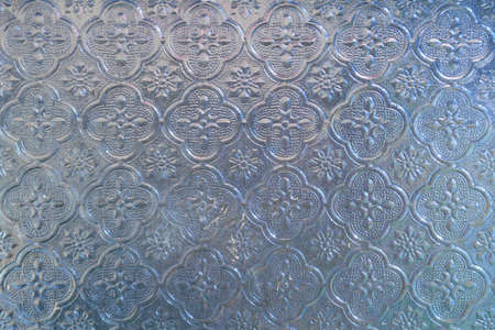 Glass gray striped Thailandの写真素材