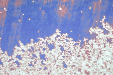 winter background, snow-covered car glass defocus presentの写真素材