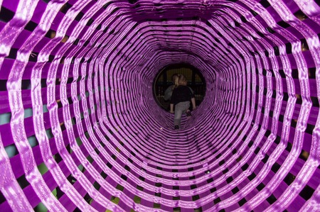 Indoor children playground,children having funの写真素材