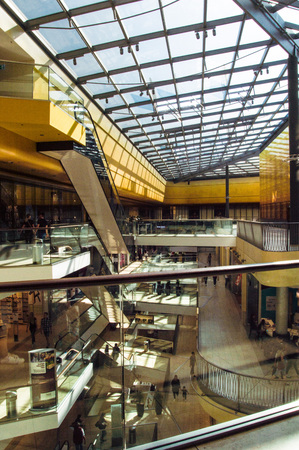 04.07.2018 Germany, the city of Dortmund, a huge trade center ThierGalerieのeditorial素材