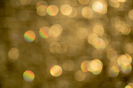 Twinkley Lights and Stars Christmas Background