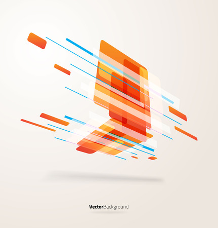Abstract Background Vectorのイラスト素材
