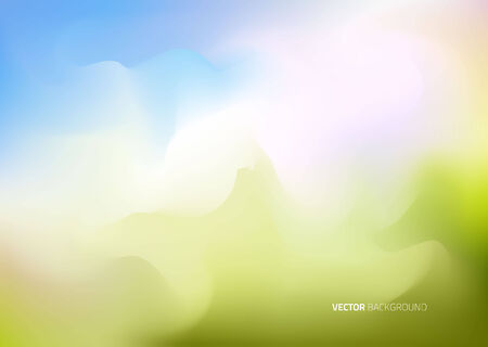 Abstract colorful watercolor background. Vector illustrationのイラスト素材