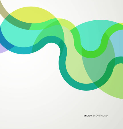 Background with abstract wavesのイラスト素材