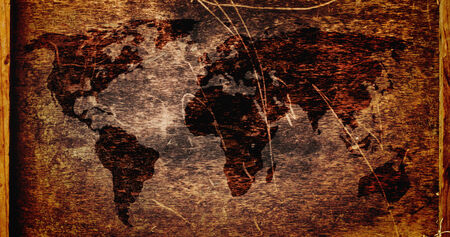 Old Mapの写真素材