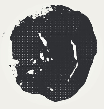 Vector halftone dots.のイラスト素材