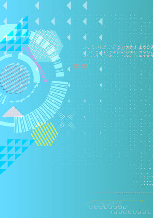 Abstract futuristic business background.のイラスト素材