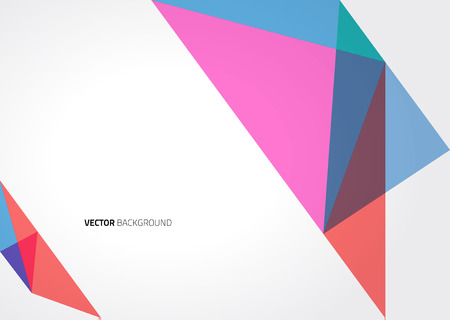 Abstract Triangle Geometric Brochure Template.のイラスト素材