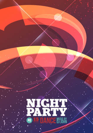 Night party Vectorのイラスト素材