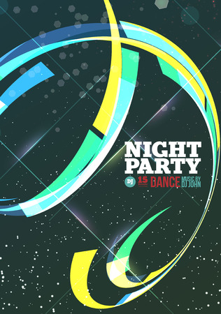 Night party Vectorのイラスト素材