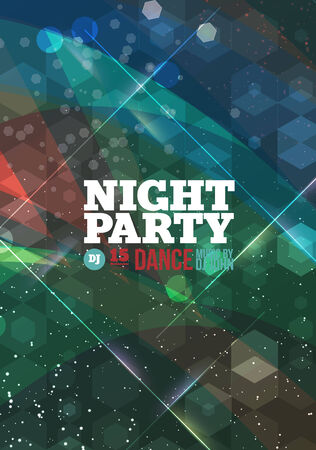 Night party Vectorのイラスト素材
