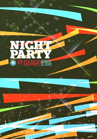 Night party Vectorのイラスト素材