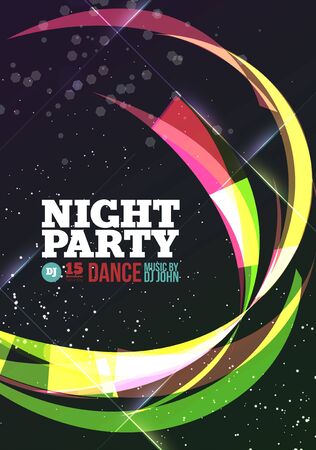 Night party Vectorのイラスト素材