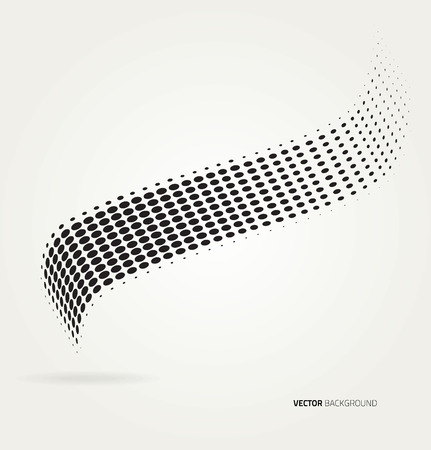 Vector halftone dots.のイラスト素材