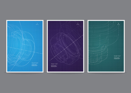 Technology Vector Flyer Designのイラスト素材