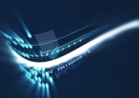 Abstract futuristic business background.