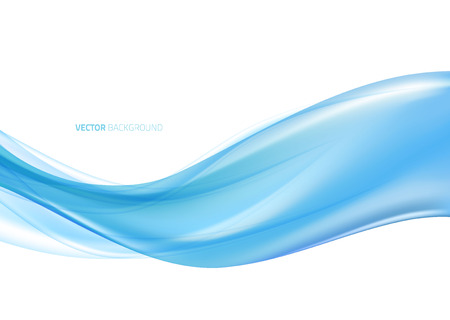 Abstract blue wavy swirl background. illustration designのイラスト素材