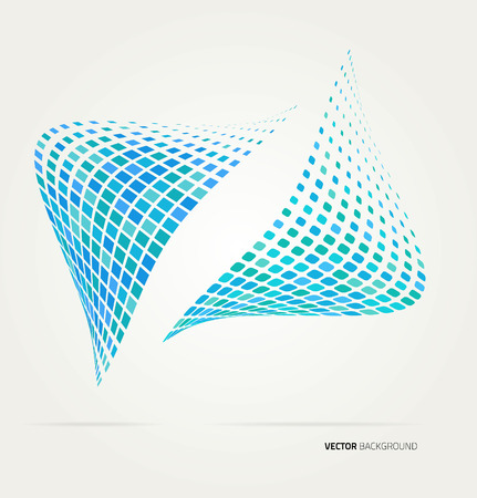 halftone dots abstract background. Design templateのイラスト素材