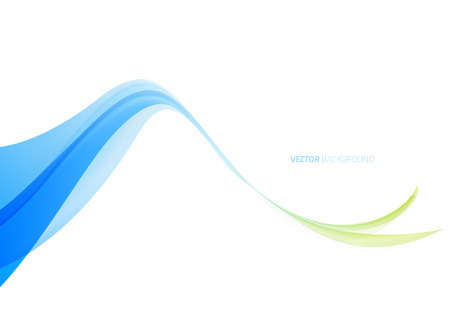 Abstract light blue wavy background. Vector illustrationのイラスト素材