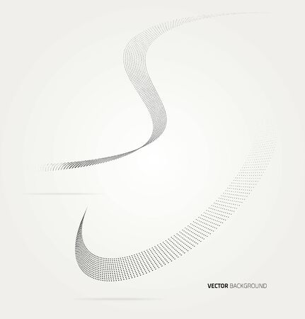 Vector halftone dots abstract background. Design templateのイラスト素材