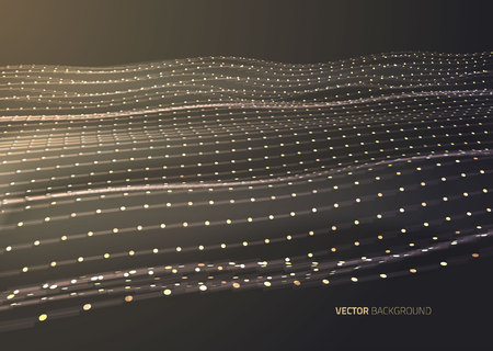 Abstract geometric technology design element. Template designのイラスト素材