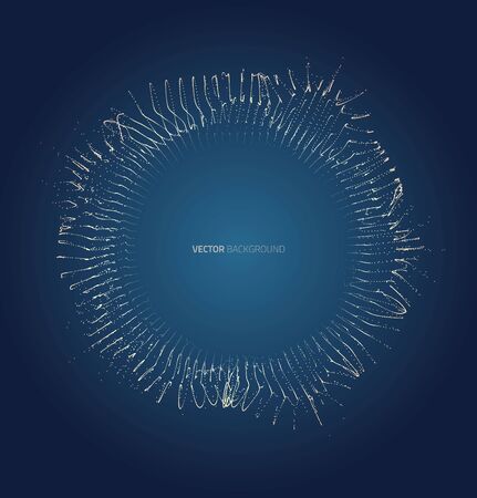 Vector halftone dots.のイラスト素材