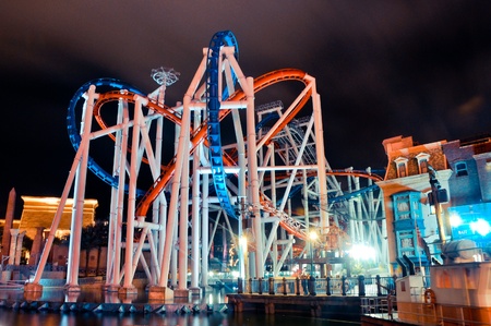 Battlestar Galactica rollercoaster USSのeditorial素材