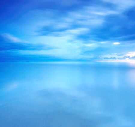Long Exposure of clouds for backgroundの写真素材