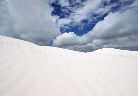 White Sand in Wedge Island Australiaの写真素材